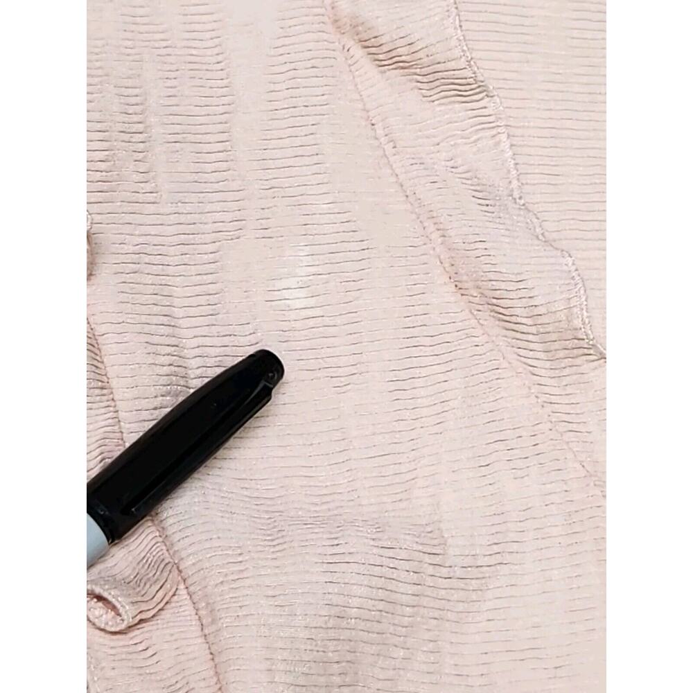 Sandro Women's Girly Ruffle-Trimmed Mini Dress Rose Pink Size 3 Pre-owned - Picture 6 of 16
